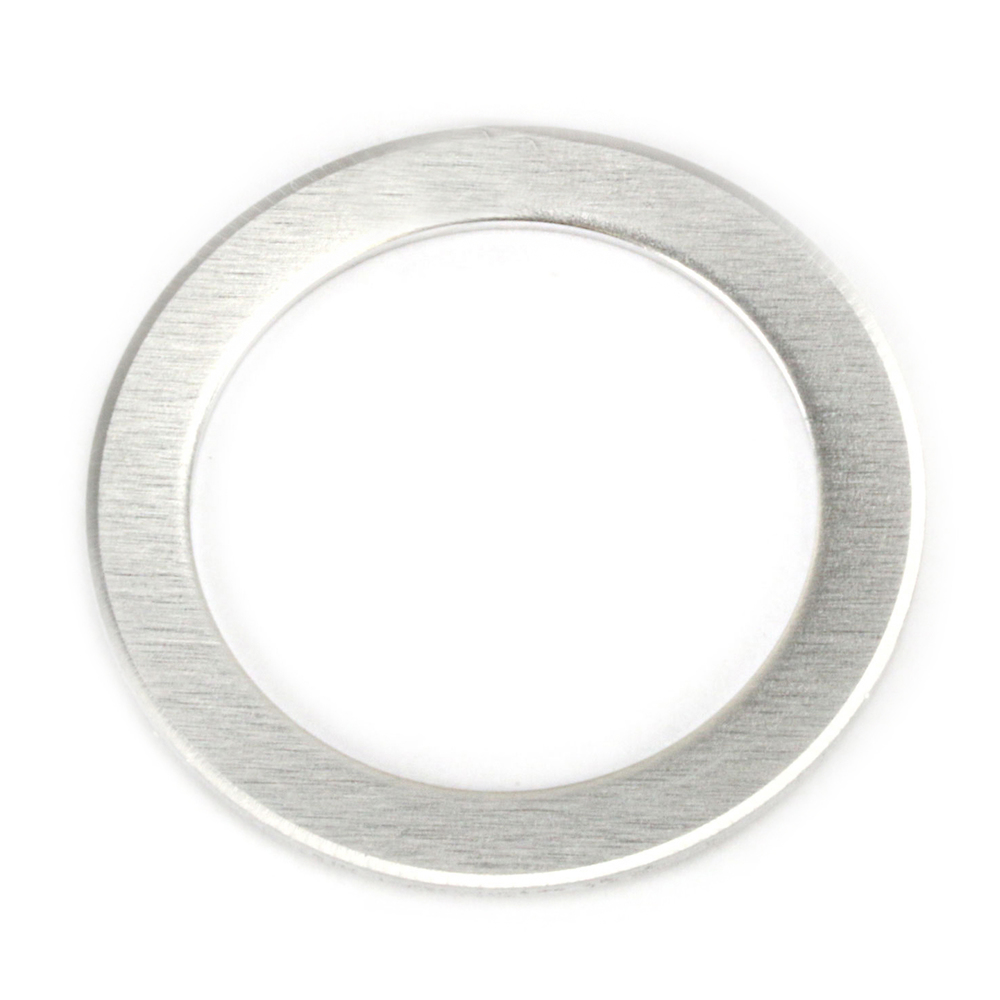 Metal Stamping Blanks Aluminum Washer , 51mm (2") with 38mm (1.5") ID, 14g, Pack of 5